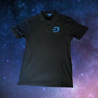 Polo Shirt w/ Black Logo