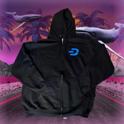 Full Zip Hoodie - D front - Full logo back - Image 3